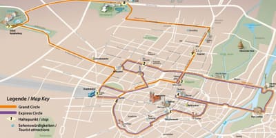 Central de autobuses de la estación de munich mapa