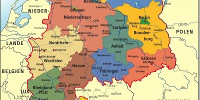 El Bayern de múnich mapa