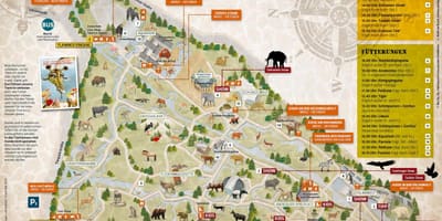 Mapa de múnich zoo