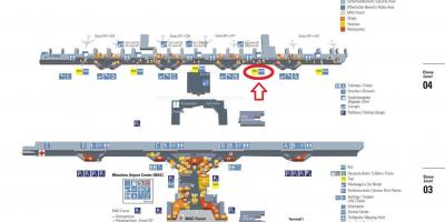 Mapa de munich airport terminal 1