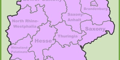Mapa de ubicación de munich